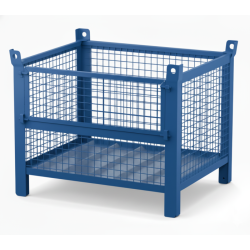 Standard Wire Mesh Stillage with Half Drop Front 800kg 