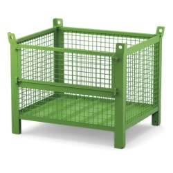 Standard Wire Mesh Stillage with Half Drop Front 800kg 