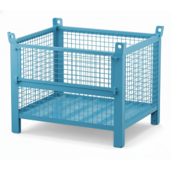 Standard Wire Mesh Stillage with Half Drop Front 800kg 
