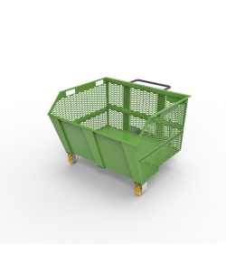 CENTURION Tipping Skip with Mesh Sides 1350L