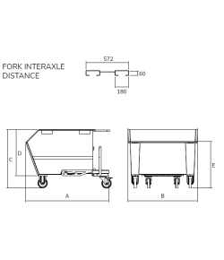 Centurion Tipping Skip Drawing