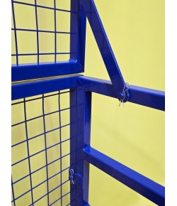 Fork Lift Safety Cage 2 Man Folding Clips WP450