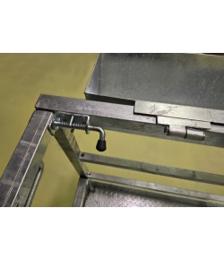 Fork Truck Safety Cage 2 Man Galvanized Door Lock WP305