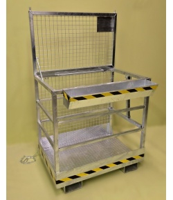 Fork Truck Safety Cage 2 Man Galvanized WP305