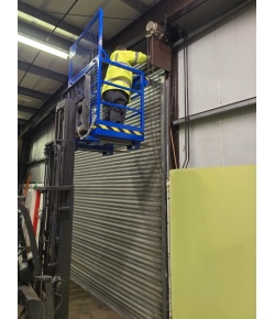 2 Man Forklift Safety Cage On Fork Truck WP300