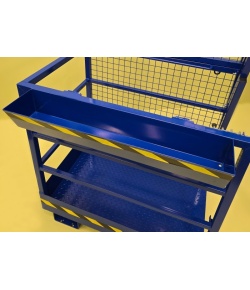 2 Man Forklift Safety Cage Tool TrayWP300