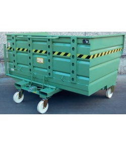 Jumbo Tipping Skip in sheet steel LT2000