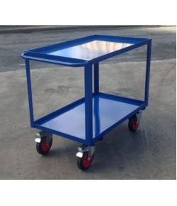 table_top_cart_500_kg_1000_x_600_mm_steel_shelves_with_lip
