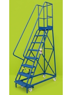 9 Step Industrial Warehouse Ladder
