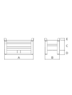 Standard Stillage 400kg Drawing
