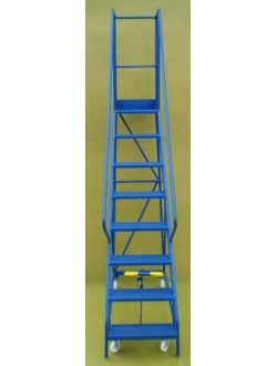 Narrow ailse mobile steps 8 step