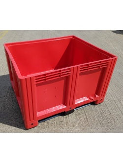 plastic pallet box red 1691c3