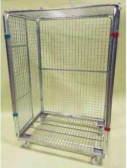 Jumbo Security Demountable Roll Cage with Wardrobe Doors