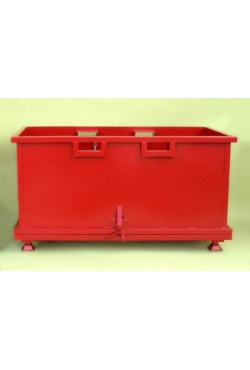 TITAN Drop Bottom Skip Bin 2m³ Heavy Duty