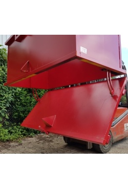 TITAN Drop Bottom Skip Bin 2m³ Heavy Duty Open Drop Base