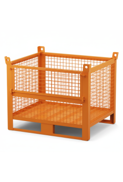 Heavy Duty Wire Mesh Stillage with Half Drop Front 1000kg 