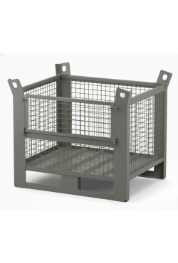 TITAN Wire Mesh Stillage with Half Drop Front 1500kg 