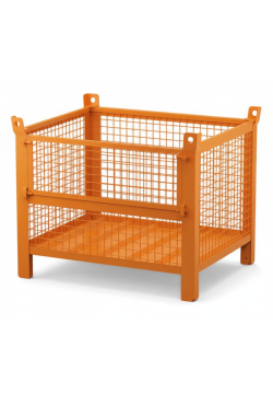 Standard Wire Mesh Stillage with Half Drop Front 800kg 