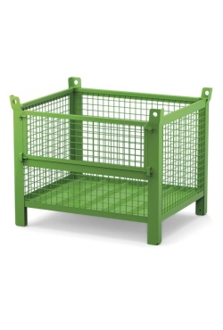 Standard Wire Mesh Stillage with Half Drop Front 800kg 
