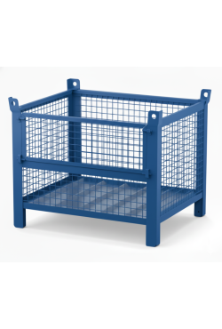 Standard Wire Mesh Stillage with Half Drop Front 800kg 