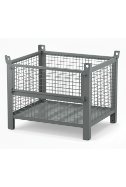 Standard Wire Mesh Stillage with Half Drop Front 800kg 
