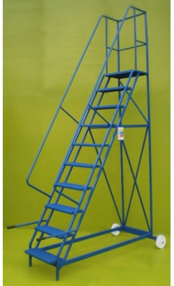 Mobile steps budget 10 step ladder