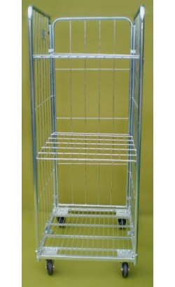 3 Sided Demountable Cage