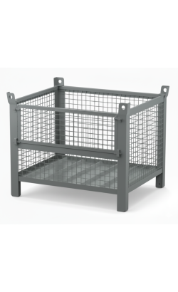 Standard Wire Mesh Stillage with Half Drop Front 800kg 