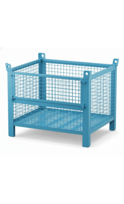 Standard Wire Mesh Stillage with Half Drop Front 800kg 