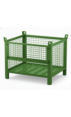 Standard Wire Mesh Stillage with Half Drop Front 800kg 