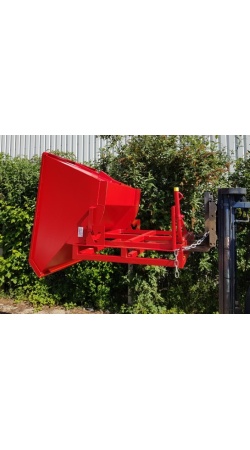 Heavy Duty Tipping Skip with Roll forward skip bin 075 forklift open