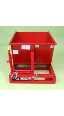 Heavy Duty Tipping Skip with Tilt Bin Lever 025 Titan Heavy Duty Safety Chain