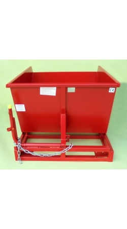 Heavy Duty Tipping Skip with Tilt Bin Lever 050 Titan Heavy Duty Safety Chain