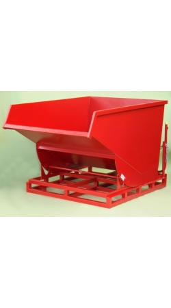 Heavy Duty Tipping Skip with Roll forward skip tilt bin 113