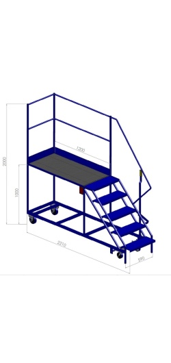 1000mm_platform_height_1_2_m_left_access_easy_slope