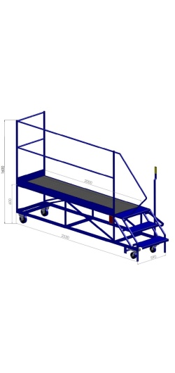 600mm_platform_height_right_access_standard_slope_2m