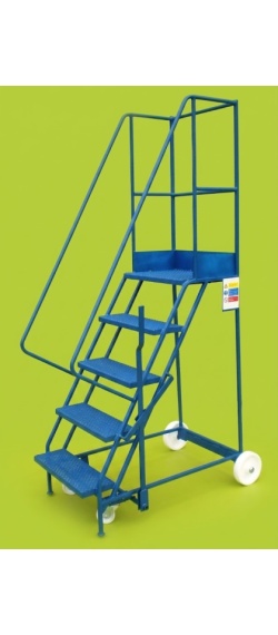 obile step 5 step ladder with Platform Height of 1250mm