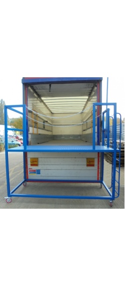 Lorry Trailer Access Mobile Unloading Platform - R8