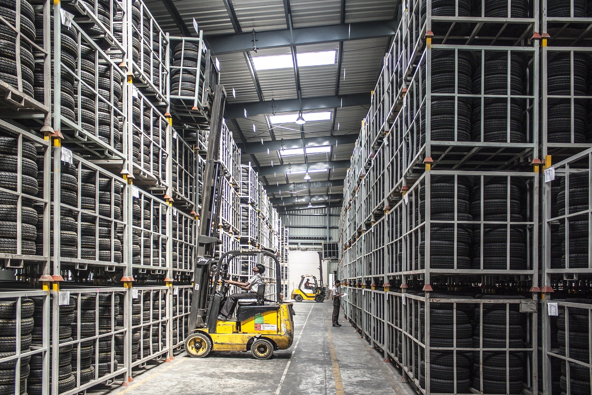 Forklift Safety Access Cages For Working At Height