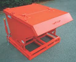 tipping skip heavy duty folding lid