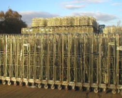 Used Roll Pallets Nested
