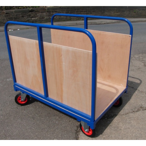 Long Load Platform Truck 1000 x 700 mm With Plywood Sides