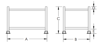 Sheet Steel Stillage Diagram