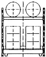 Diagram of Steel Shelving