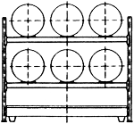 Diagram of Steel Shelving