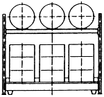 Diagram of Steel Shelving
