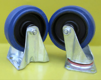 Rubber Wheels for Roll Cages Rubber Wheels for Roll Cages