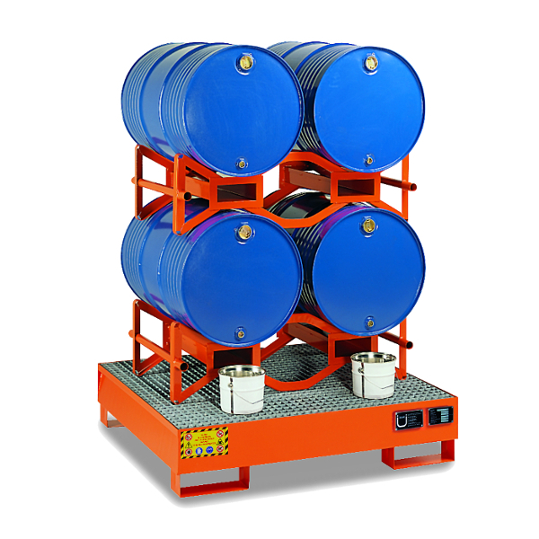 Stackable drum carriers