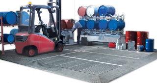 Steel Bunded Sump Flooring for Spill Control Steel Sump Flooring Picture