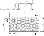 Step tread hole diagram